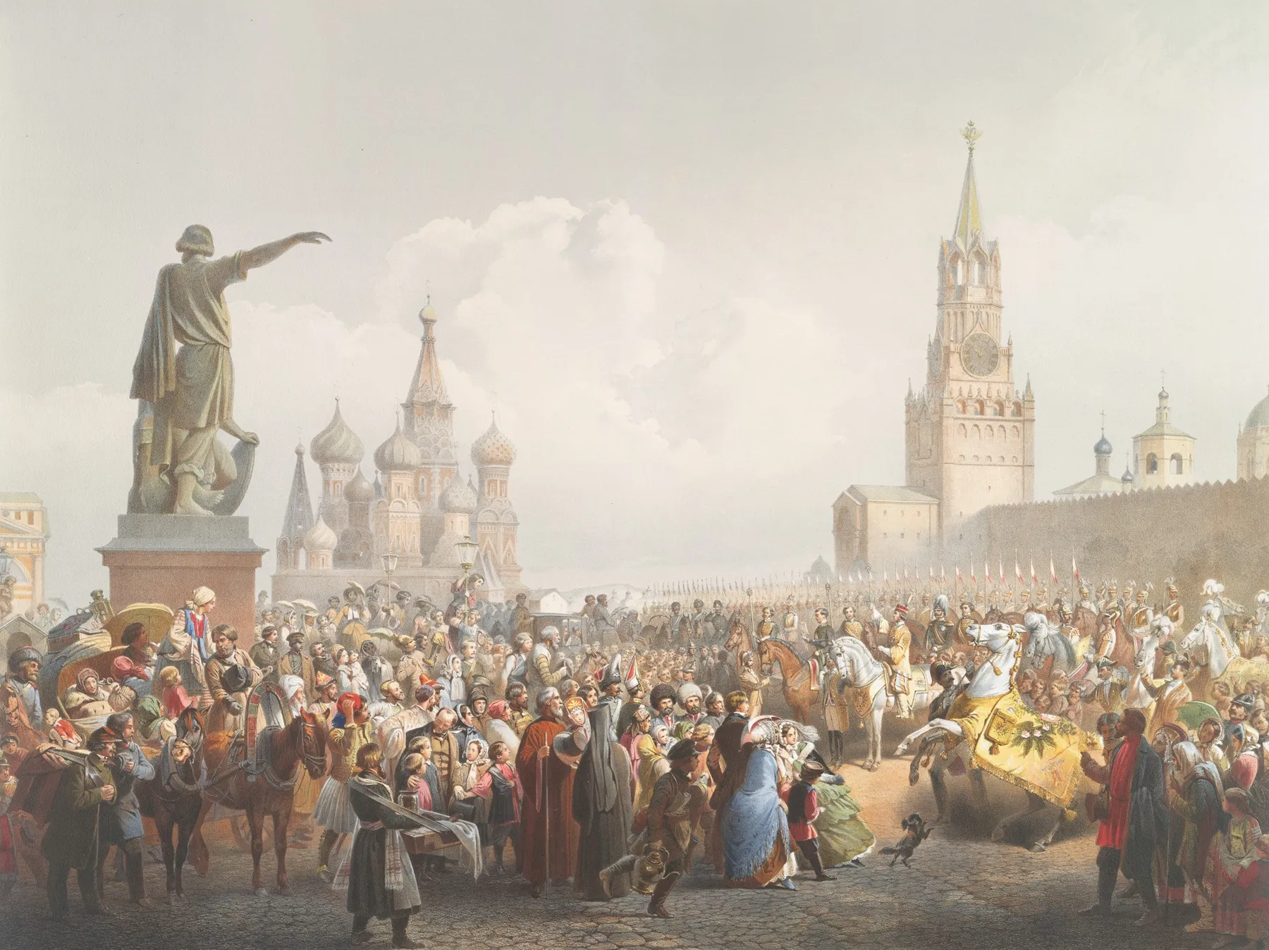 Opisanie Sviashchennago Koronovaniia Pl 4 Wall Art by Various Artists - High-Resolution Digital Print