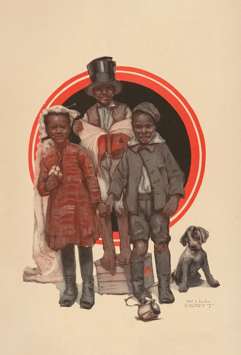 Opportunity Vol 3 No 30 Cover Wall Art by William Edouard Scott - High-Resolution Digital Print