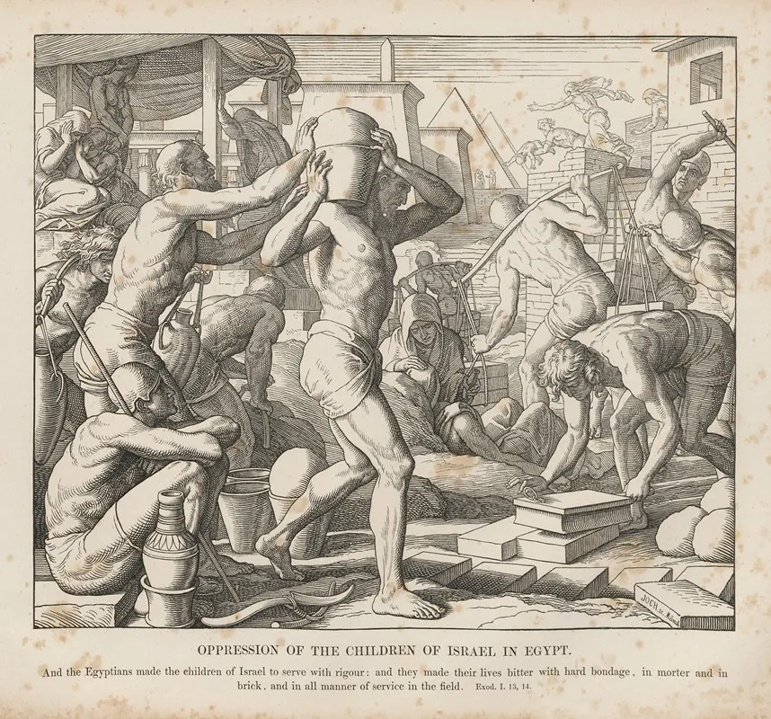Oppression Of The Children Of Israel In Egypt