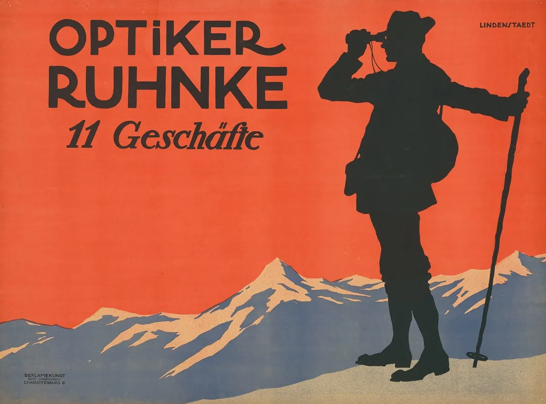 Optiker Ruhnke 11 Geschafte Wall Art by Hans Lindenstaedt - High-Resolution Digital Print