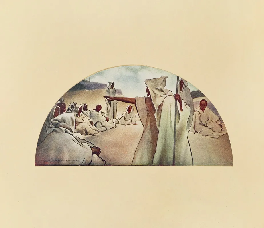 Oral Tradition After John White Alexander Wall Art by A.V. Nye - High-Resolution Digital Print