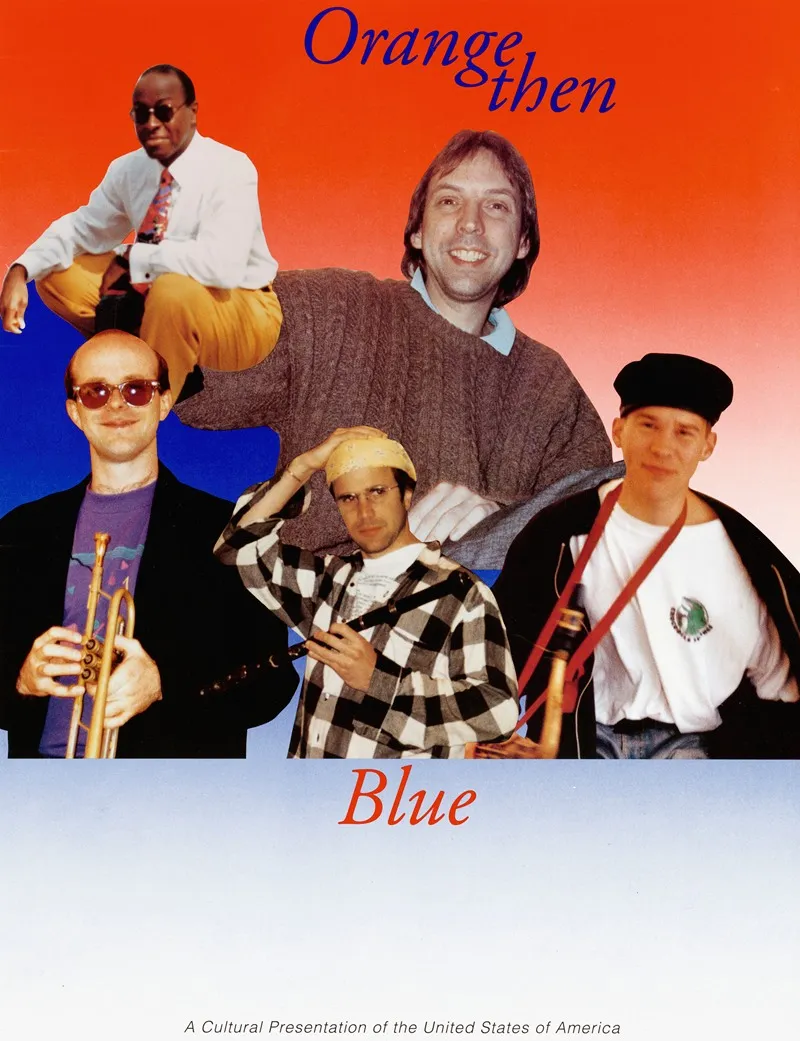 Orange Then Blue