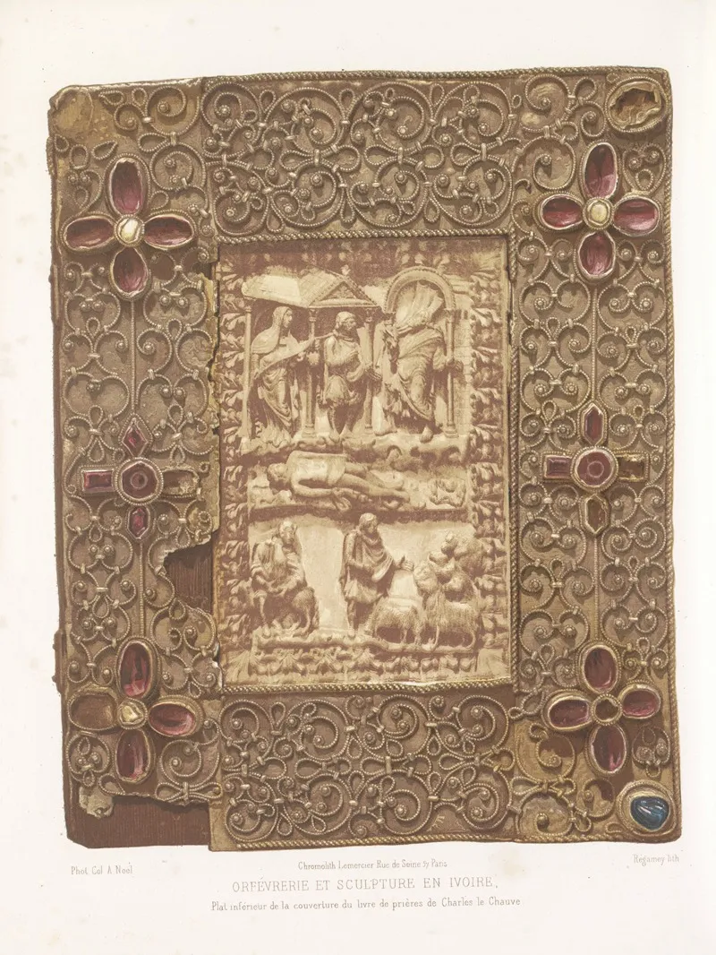 Orfevrerie Et Sculpture En Ivoire Wall Art by Joseph Rose Lemercier - High-Resolution Digital Print