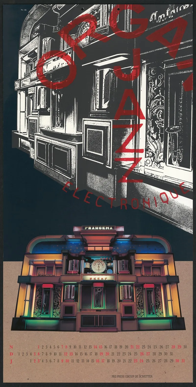 Organ Jazz Electronique Wall Art by Anonymous - High-Resolution Digital Print