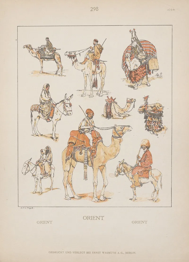 Orient 3 Wall Art by Adolf Rosenberg - High-Resolution Digital Print
