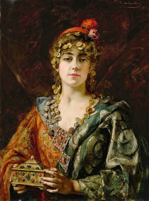 Oriental With Jewelry