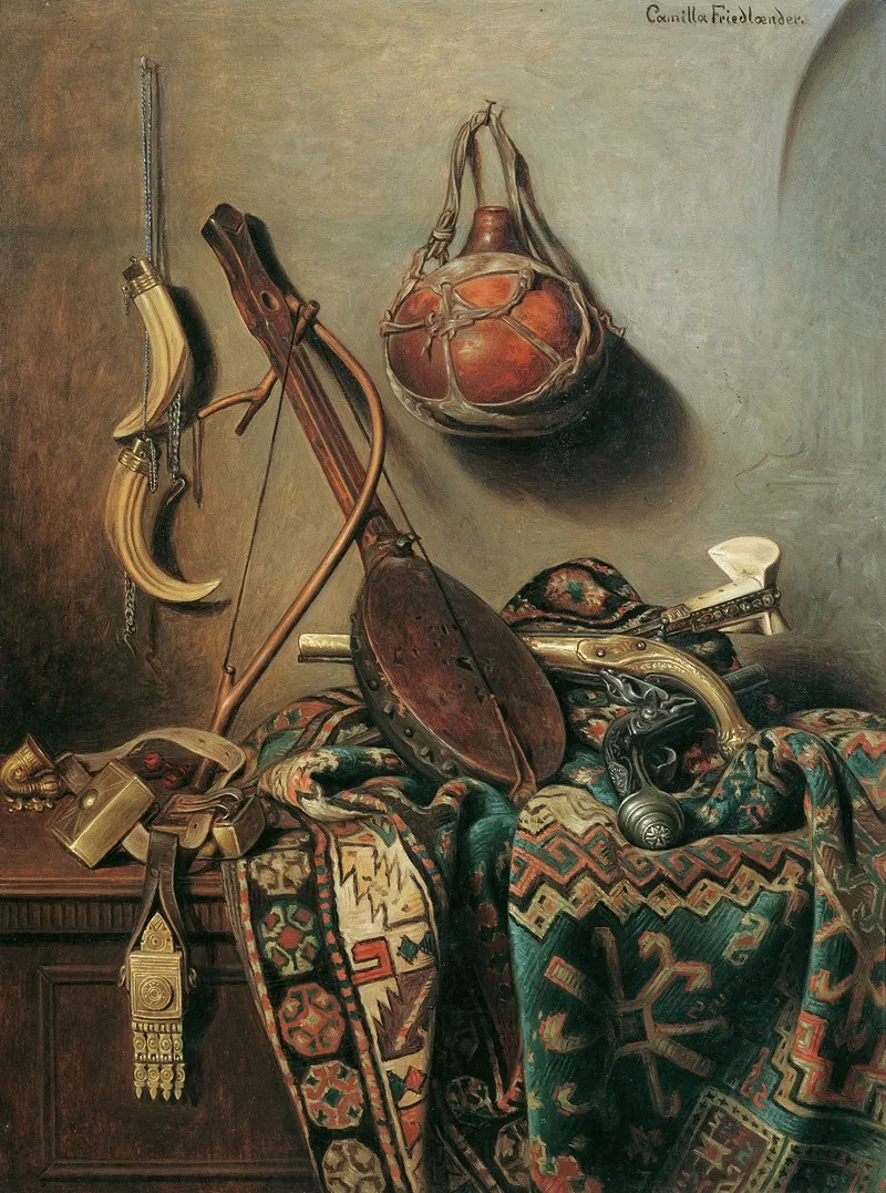 Orientalischer Hausrat Wall Art by Camilla Friedländer - High-Resolution Digital Print