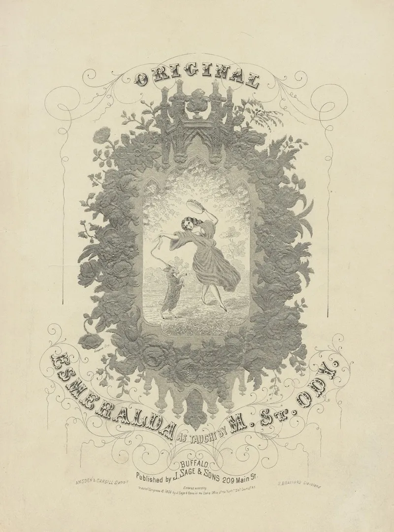 Original Esmeralda As Taught By M St Ody Wall Art by Sage & Sons - High-Resolution Digital Print