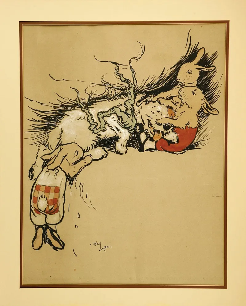 Original Illustration 3 Wall Art by Cecil Charles Windsor Aldin - High-Resolution Digital Print