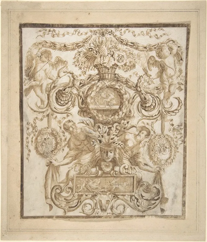 Ornamental Design Wall Art by Jacob Roer - High-Resolution Digital Print