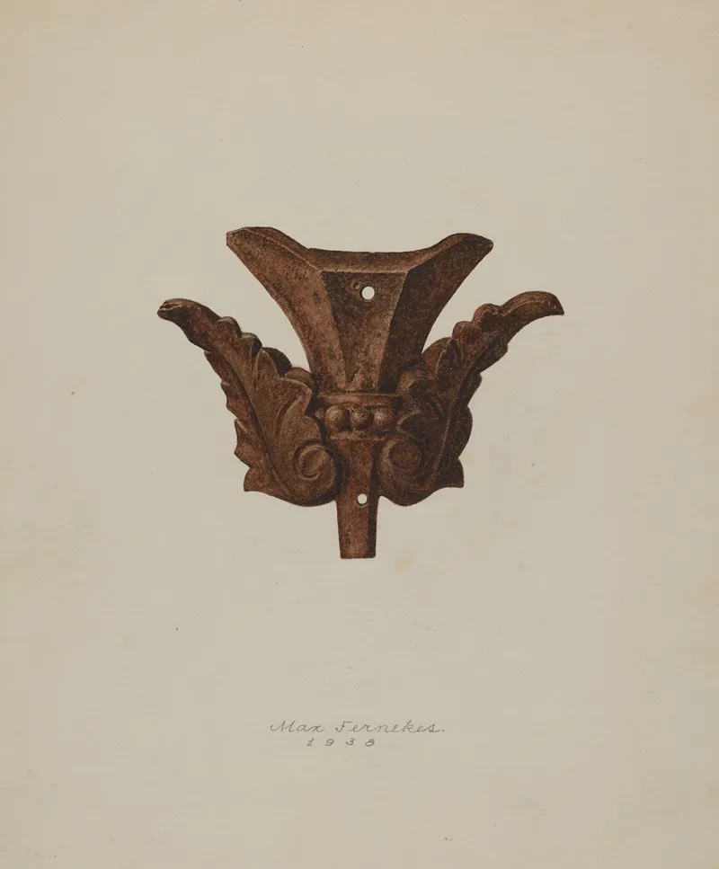 Ornamental Iron Leaf 2