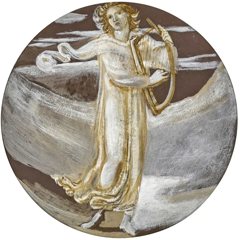 Orpheus And His Lute Wall Art by Sir Edward Coley Burne-Jones - High-Resolution Digital Print