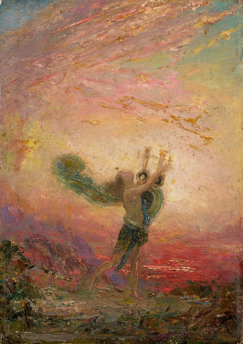Orpheus With The Lyre Wall Art by Pierre Amédée Marcel-Beronneau - High-Resolution Digital Print