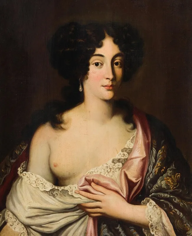Ortensia Mancini Wall Art by Workshop of Ferdinand Voet - High-Resolution Digital Print