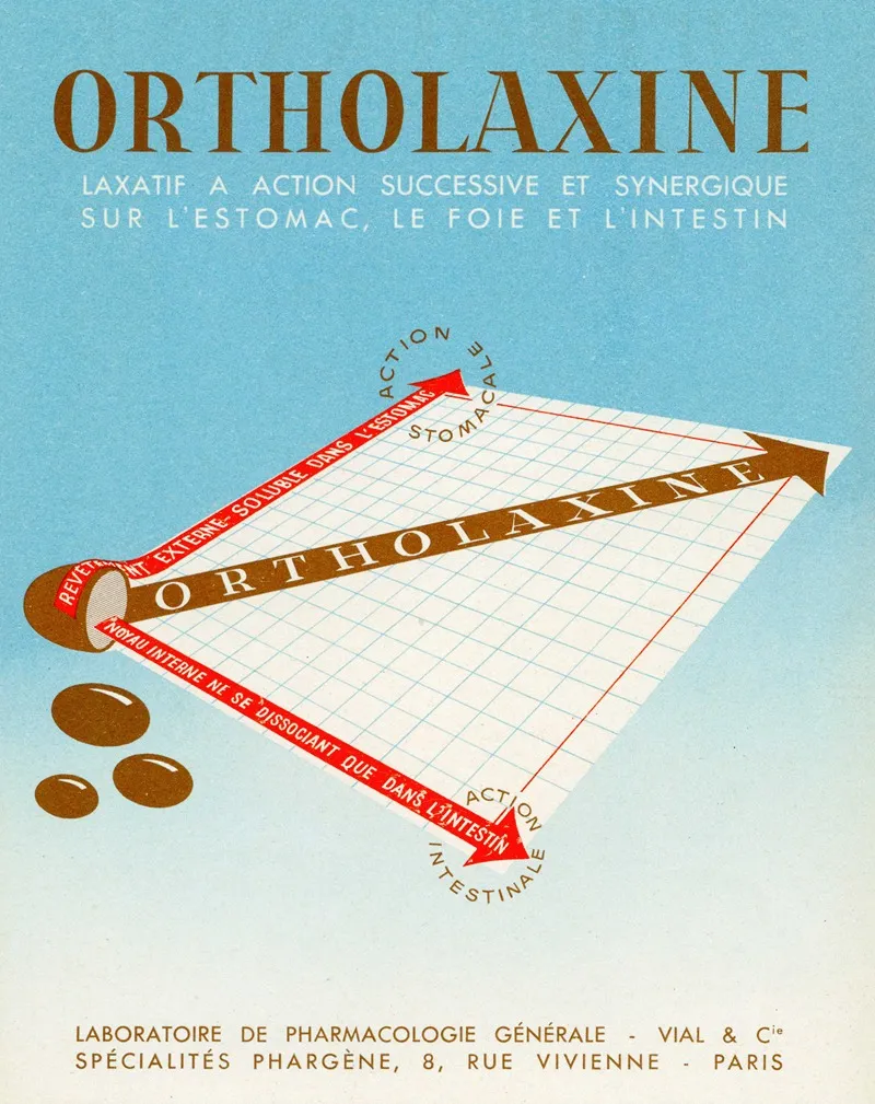 Ortholaxine Wall Art by Laboratoire de pharmacologie générale - High-Resolution Digital Print