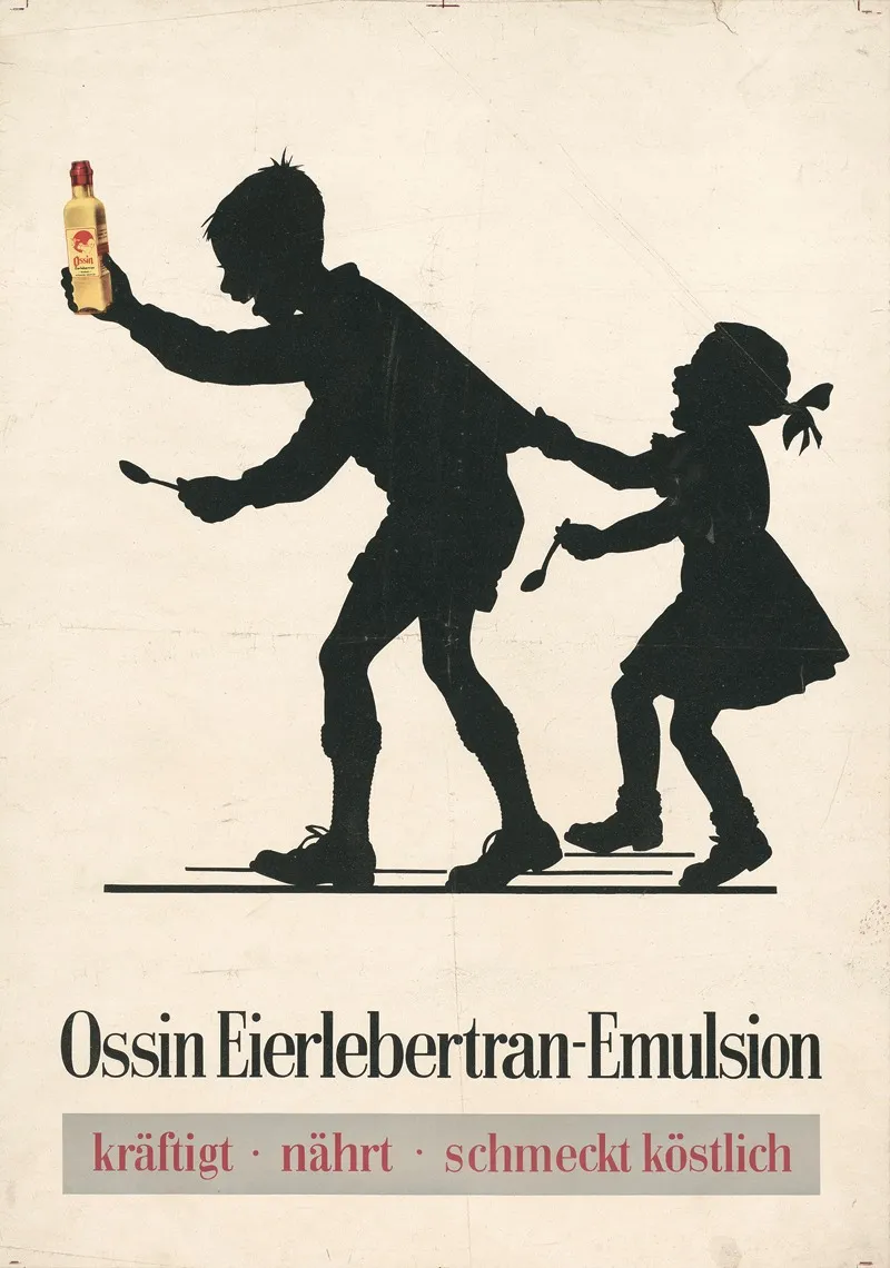 Ossin Eierlebertran Emulsion Wall Art by Anonymous - High-Resolution Digital Print