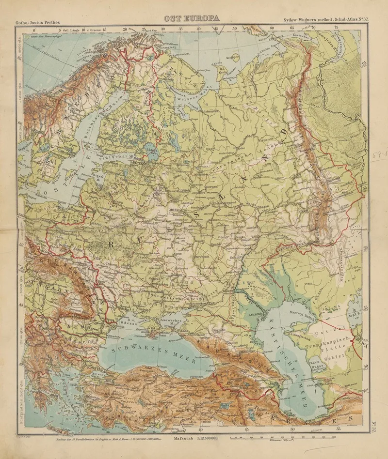 Ost Europa Wall Art by Emil von Sydow - High-Resolution Digital Print