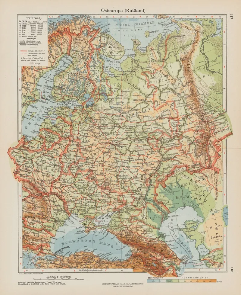 Osteuropa Russland Wall Art by Ernst Friedrich - High-Resolution Digital Print