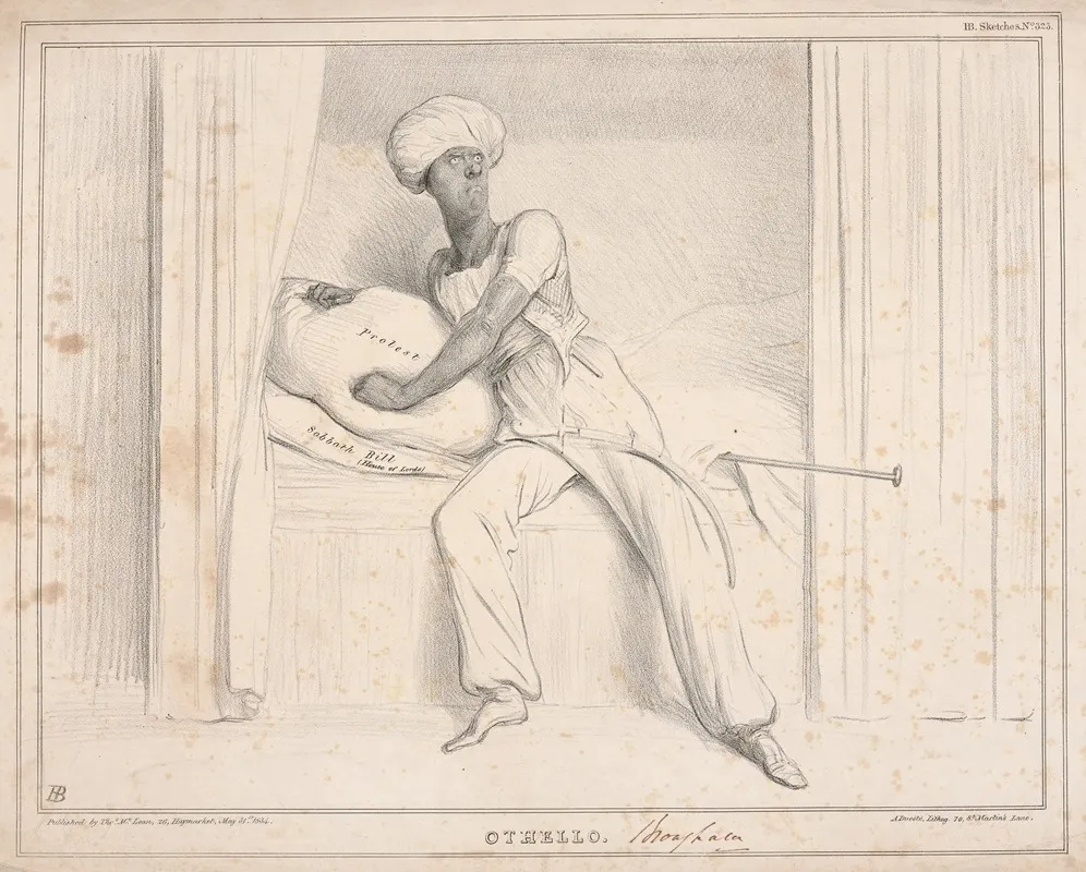 Othello 2 Wall Art by John Doyle - High-Resolution Digital Print