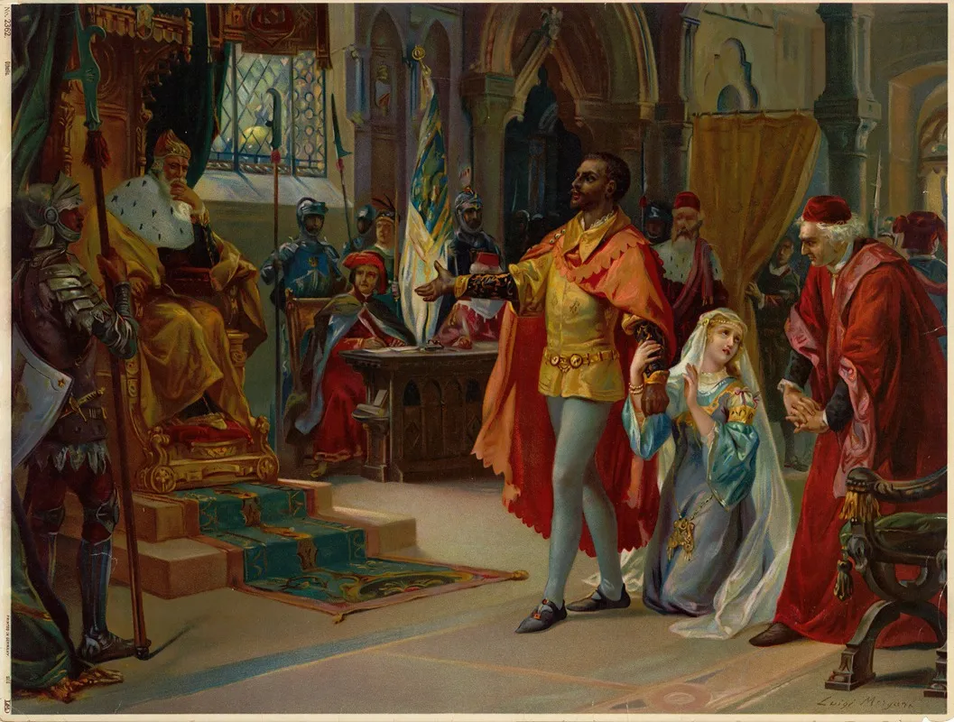 Othello 5 Wall Art by Luigi Morgari - High-Resolution Digital Print