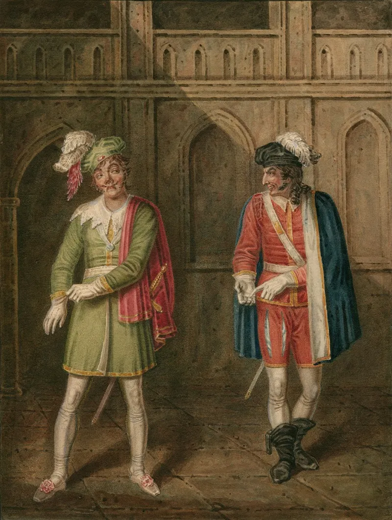 Othello I1 Roderigo And Iago Wall Art by J. Coghlan - High-Resolution Digital Print