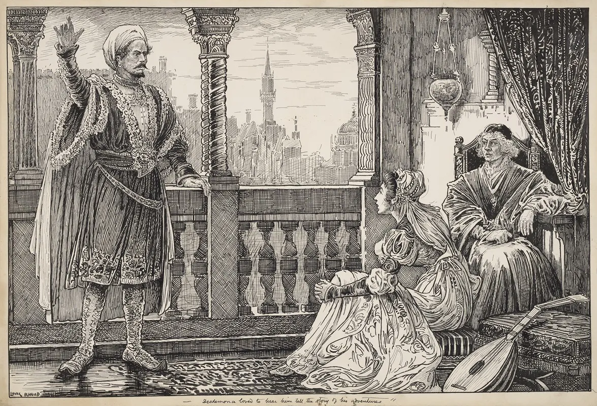 Othello The Moor Of Venice Desdemona Loved To Hear Him Tell The Story Of His Adventures