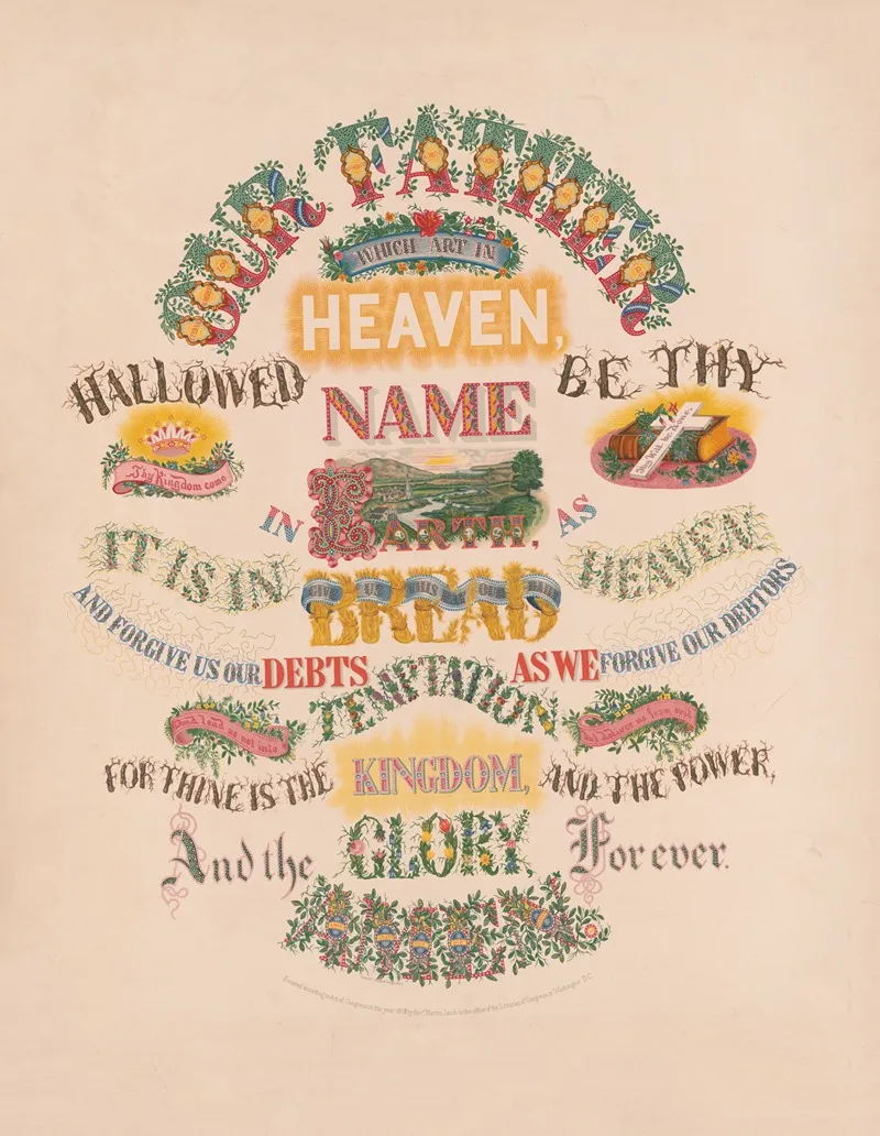 Our Father Which Art In Heaven 2 Wall Art by Martin Jauch - High-Resolution Digital Print