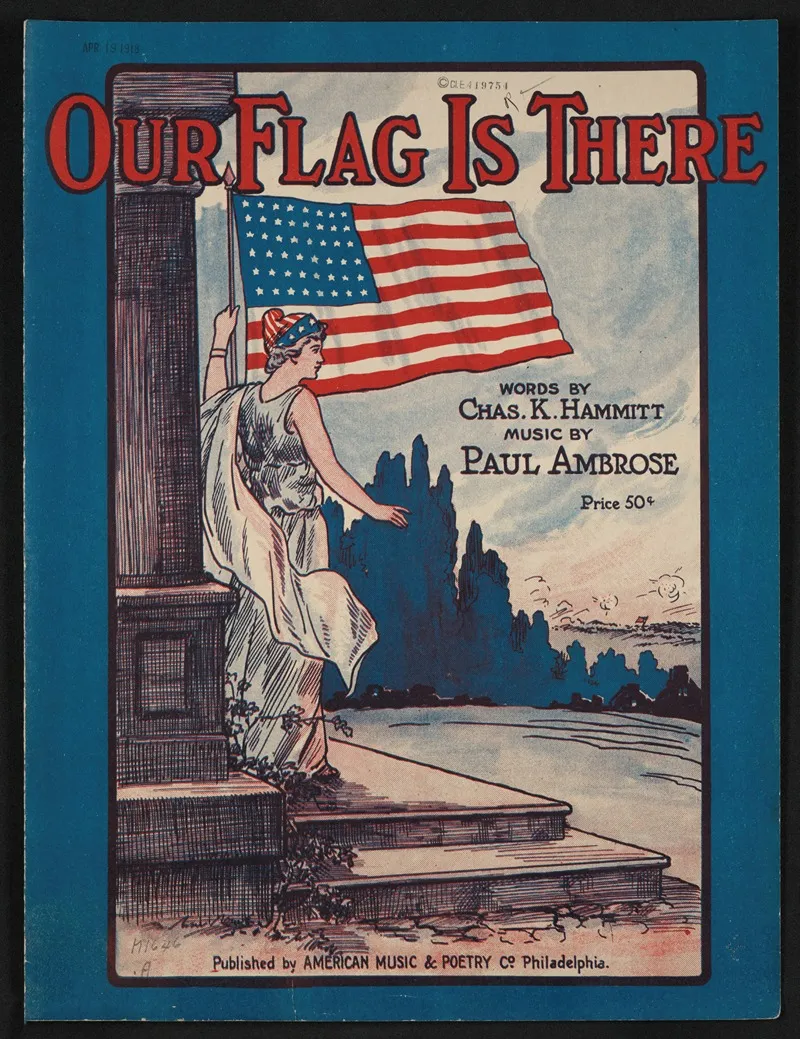 Our Flag Is There Wall Art by Anonymous - High-Resolution Digital Print