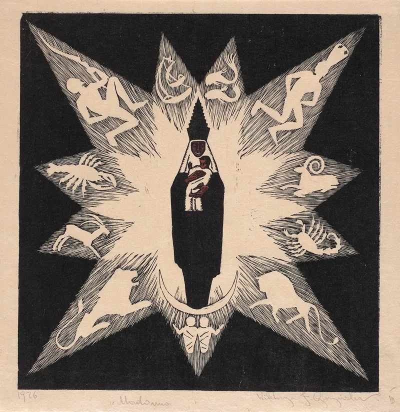 Our Lady In Zodiac