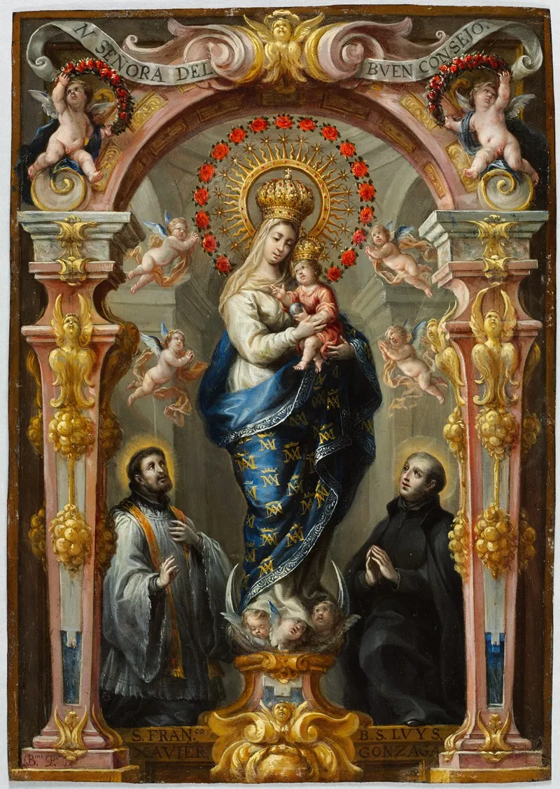Our Lady Of Good Counsel Wall Art by Bartolomé Pérez - High-Resolution Digital Print
