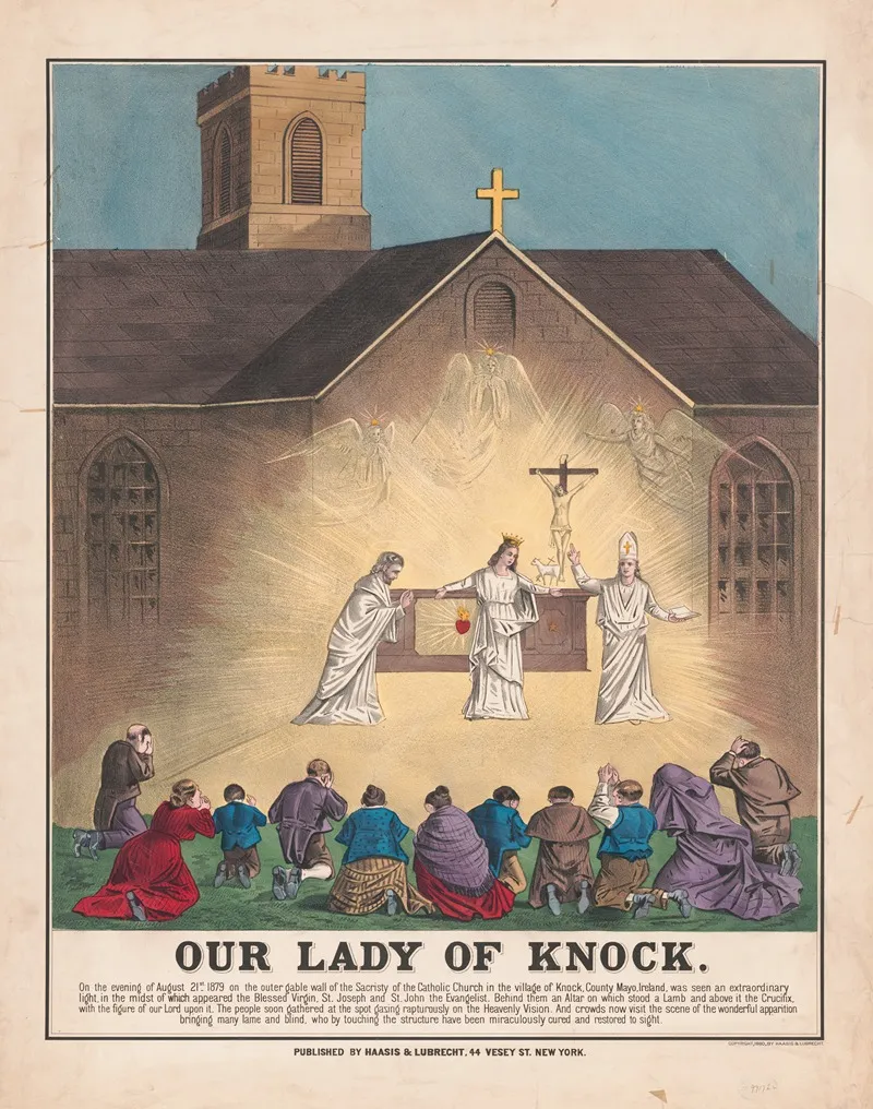 Our Lady Of Knock 2 Wall Art by Haasis &amp; Lubrecht - High-Resolution Digital Print