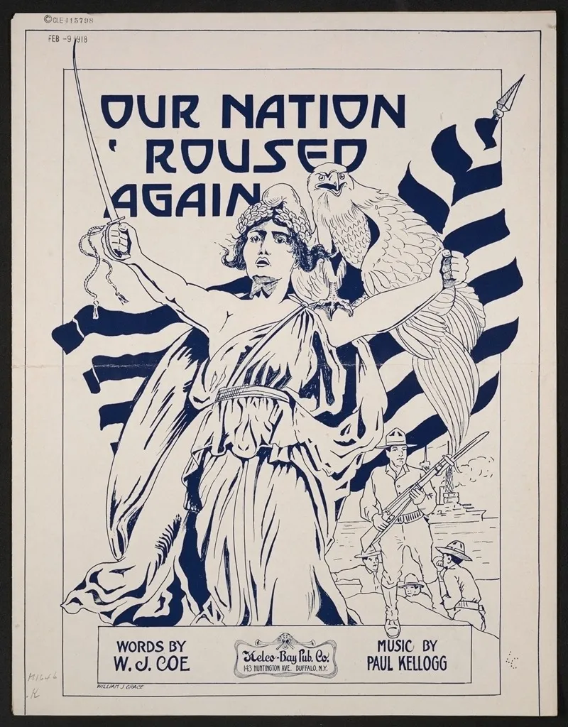 Our Nation Roused Again Wall Art by Anonymous - High-Resolution Digital Print