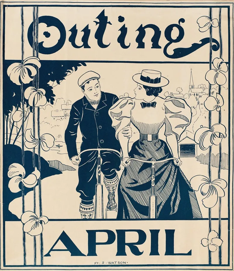 Outing April Wall Art by Henry Summer Watson - High-Resolution Digital Print