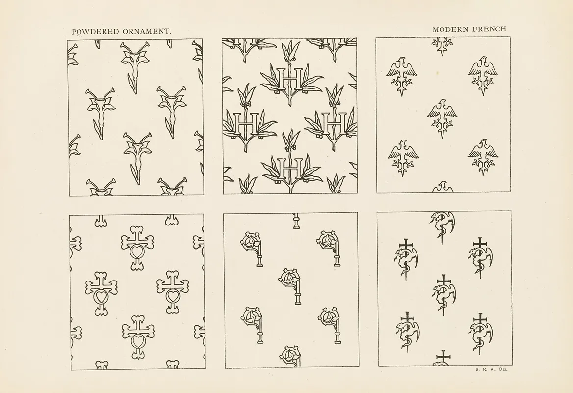 Outlines Of Ornament In The Leading Styles Pl 16