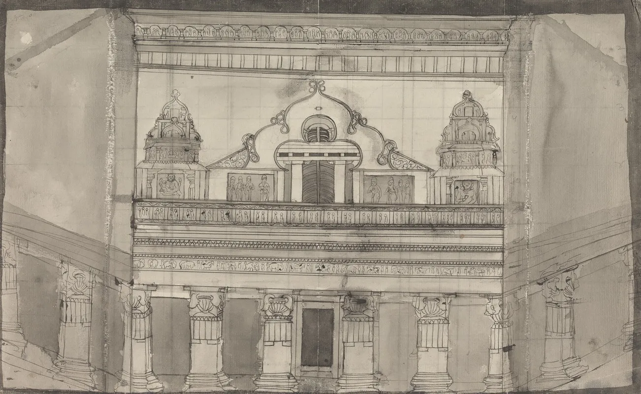Outside View Of Biskurma Ka Joompree Vishvakarma