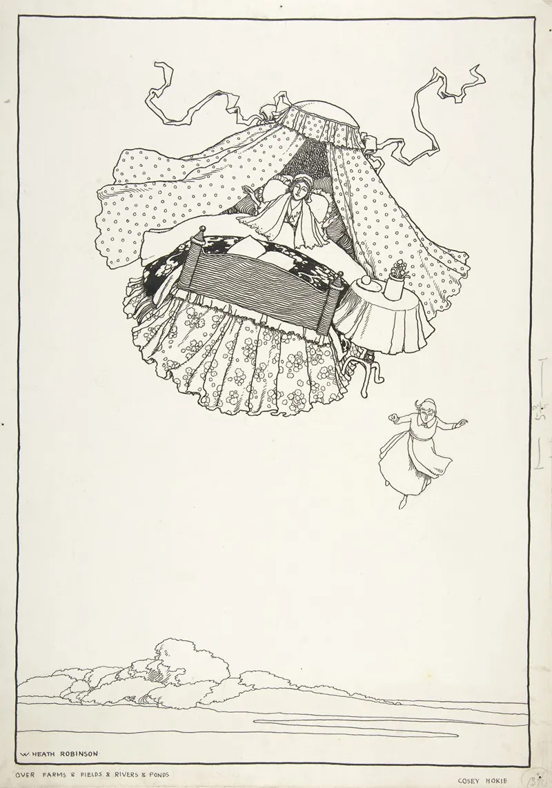 Over Farms And Fields And Rivers And Ponds Cosey Hokie Topsy Turvy Tales