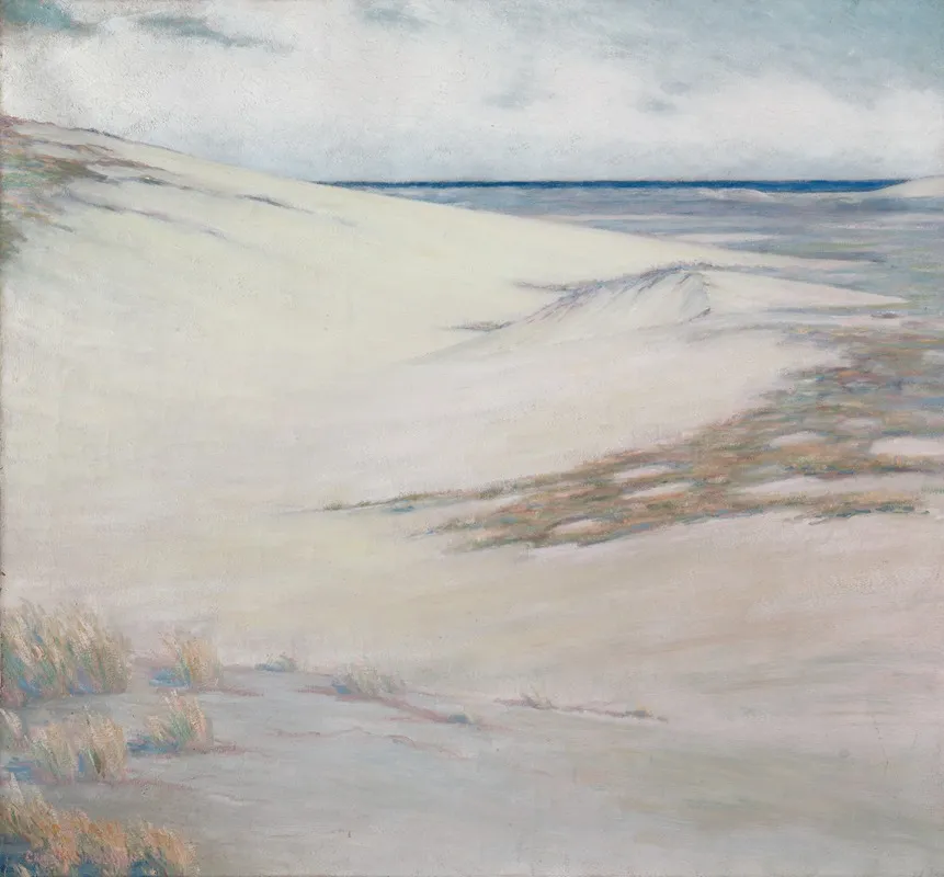 Over The Dunes Cape Cod Massachusetts Wall Art by Charles Shackleton - High-Resolution Digital Print