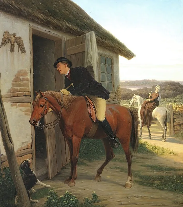 Pa En Ridetur Noglen Til Leddet