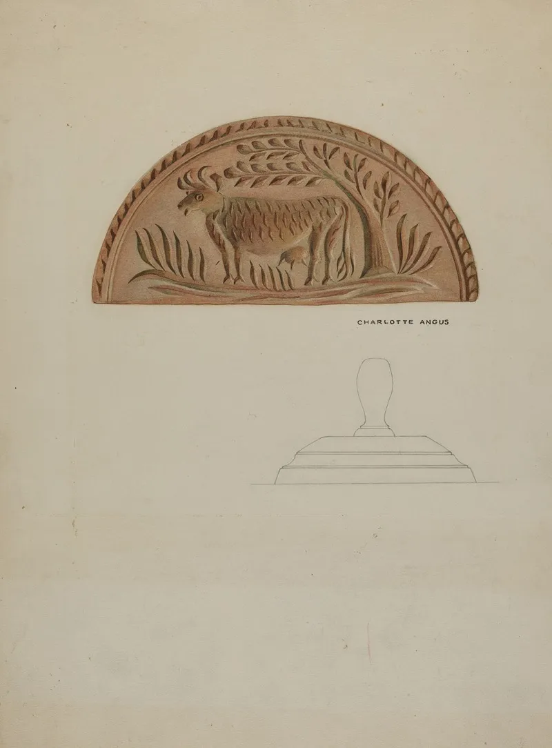 Pa German Butter Mold 11