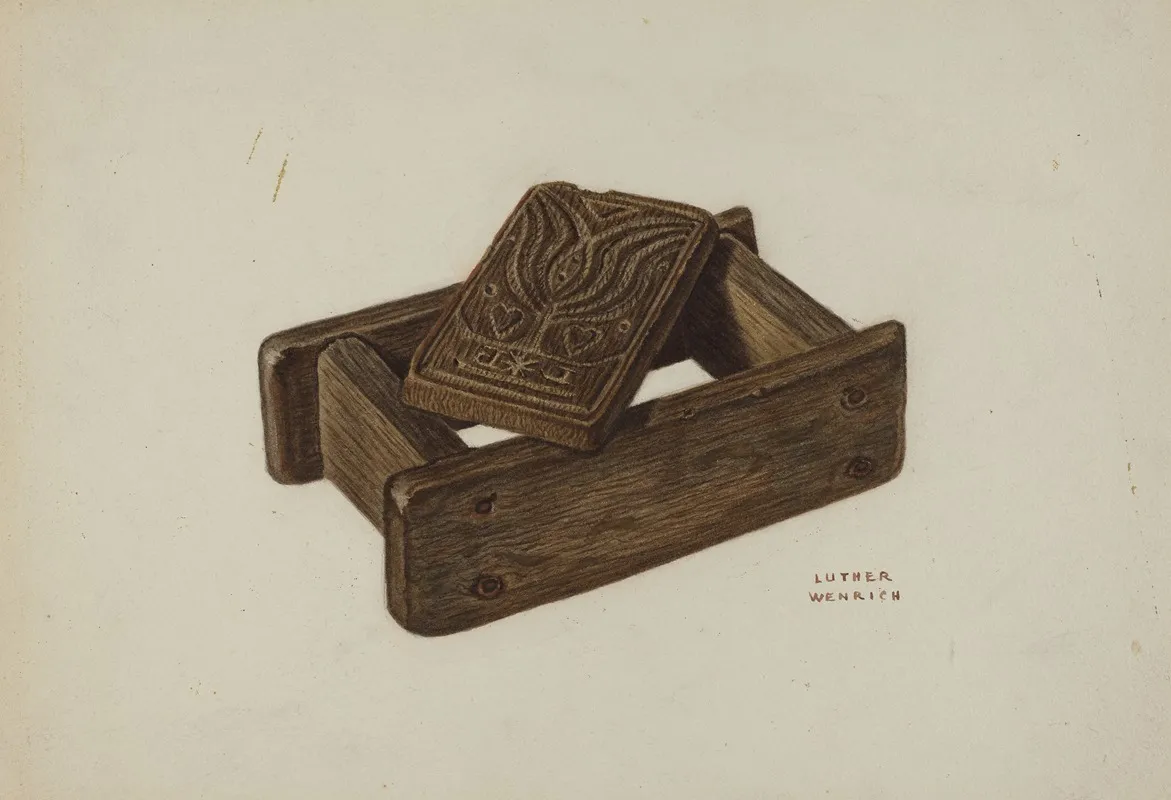Pa German Butter Mold 36