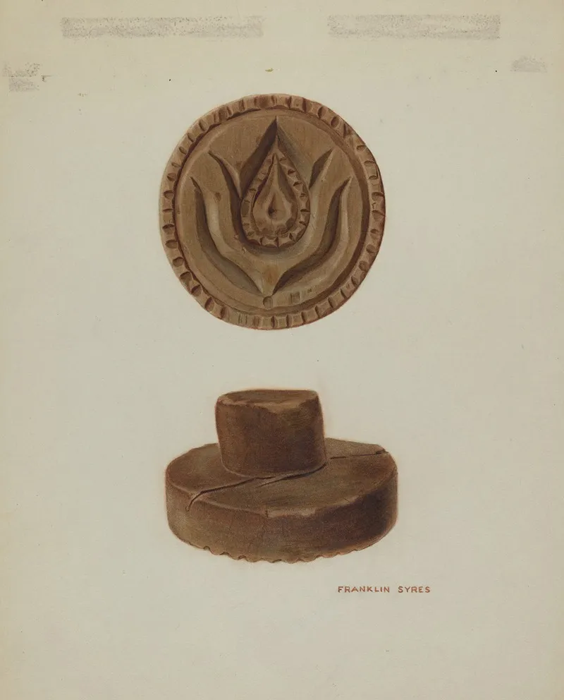 Pa German Butter Mold 8