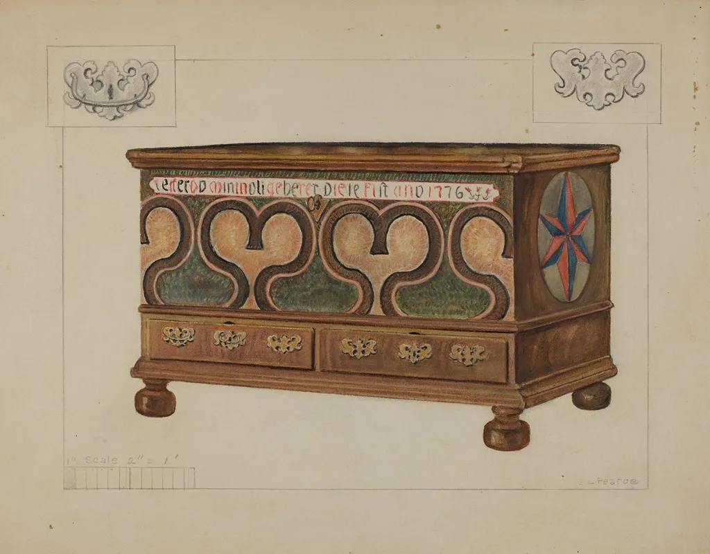 Pa German Chest 15