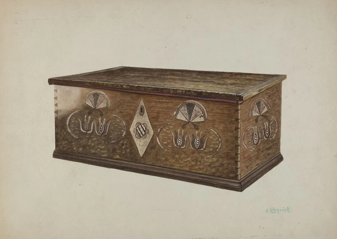 Pa German Chest 25