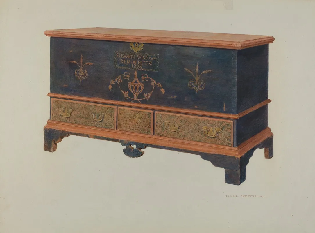 Pa German Chest 8