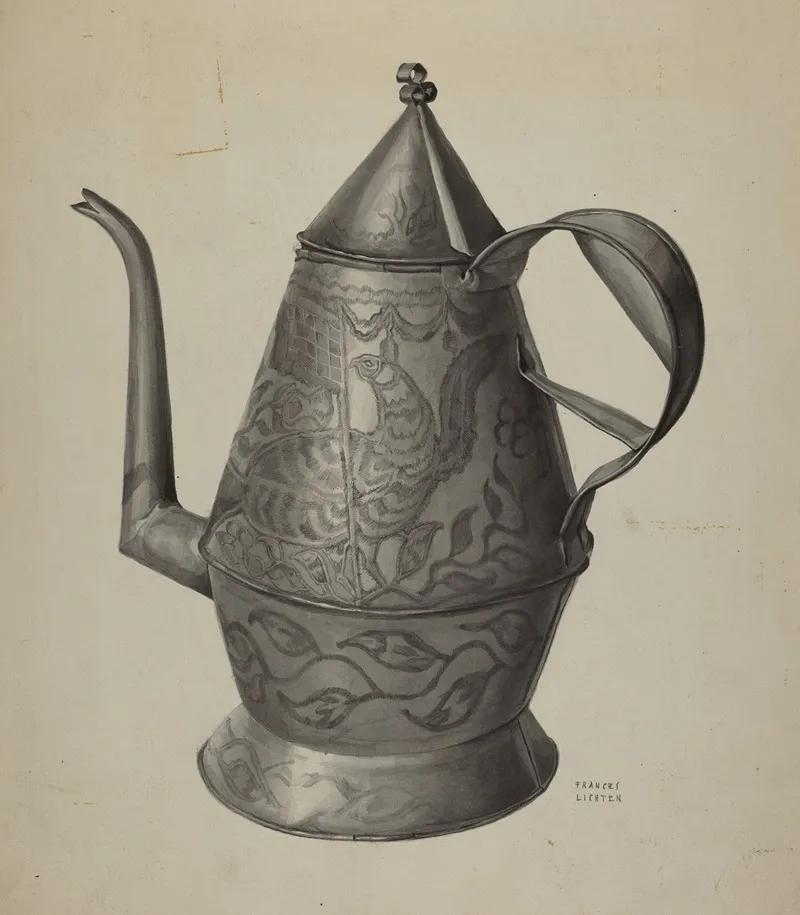 Pa German Coffee Pot 6