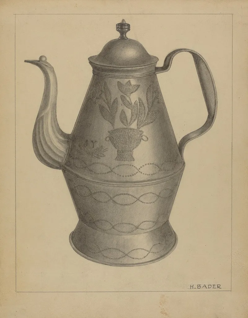 Pa German Coffee Pot 8