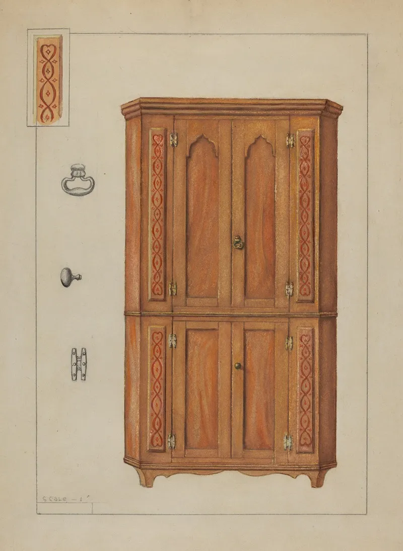 Pa German Cupboard