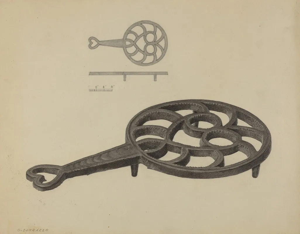 Pa German Flatiron Holder 2