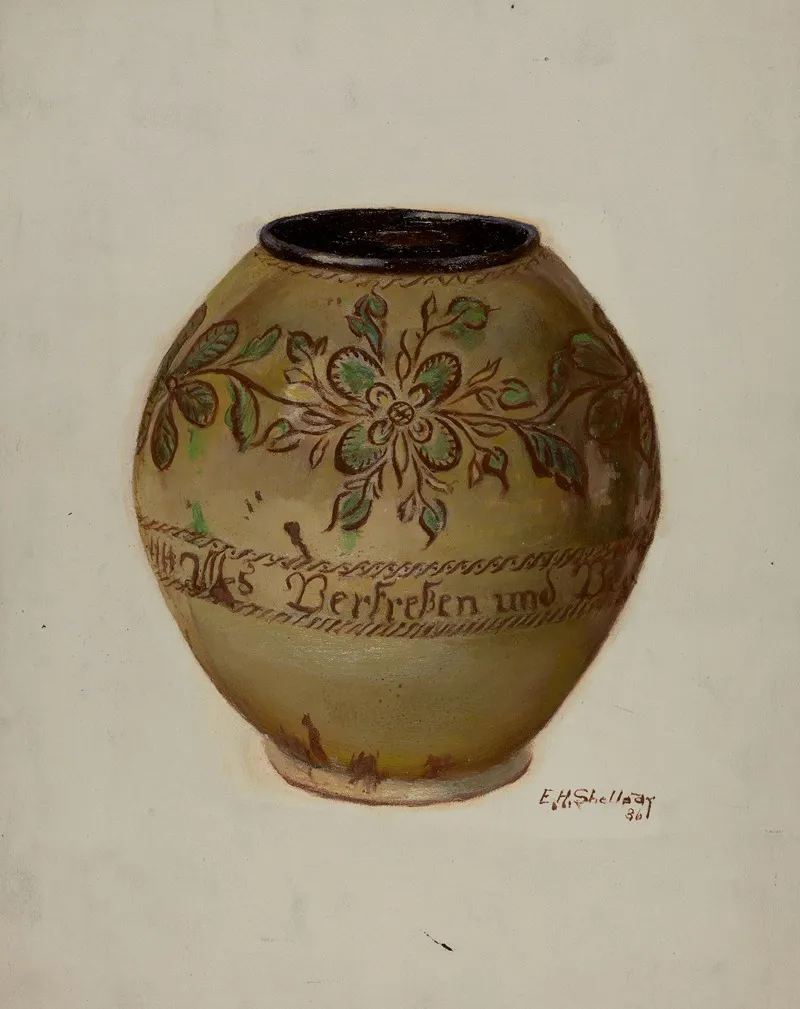 Pa German Jar 3