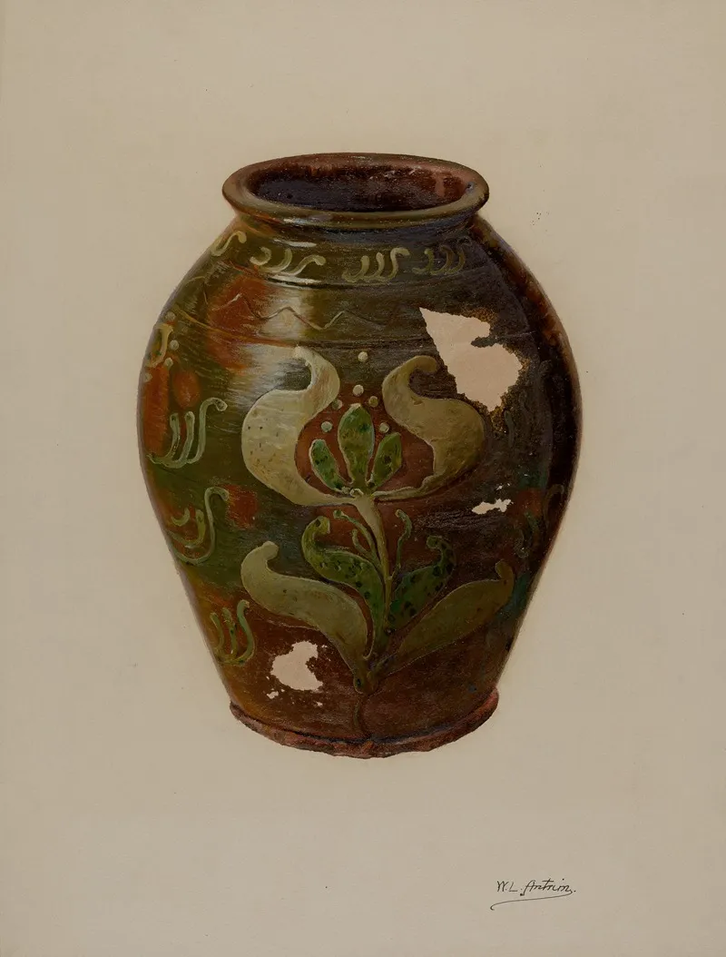 Pa German Jar 9